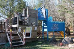 play aboard the pirate ship