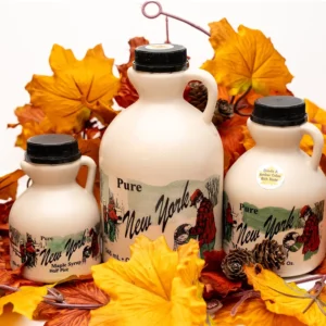 Maple Syrup with leaves
